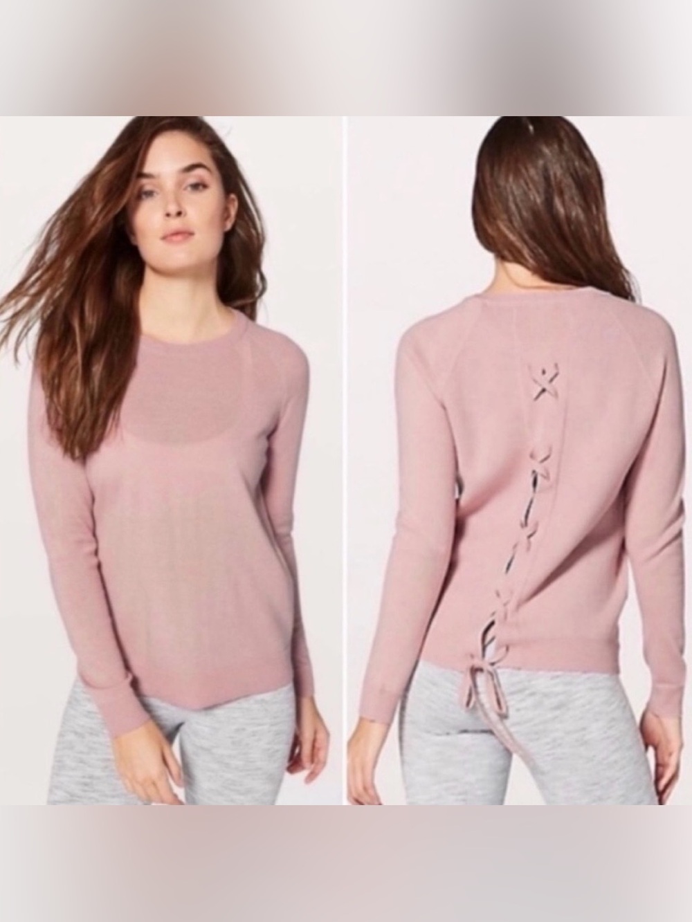 Lululemon Women's Dusty Pink Sweater